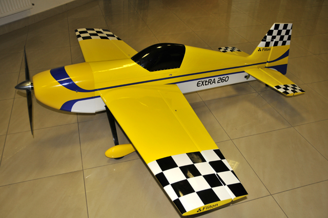 Fliton John Glezellis Extra260 50CC ARF 2240 Limited Yellow ARTF Fliton John Glezellis Extra260 50CC ARF 2240 Limited Yellow ARTF